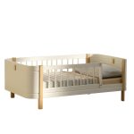 Coconut Sleigh Bed