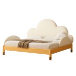 Coconut Sleigh Bed