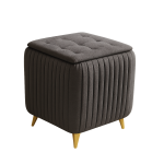 GRAY OTTOMAN